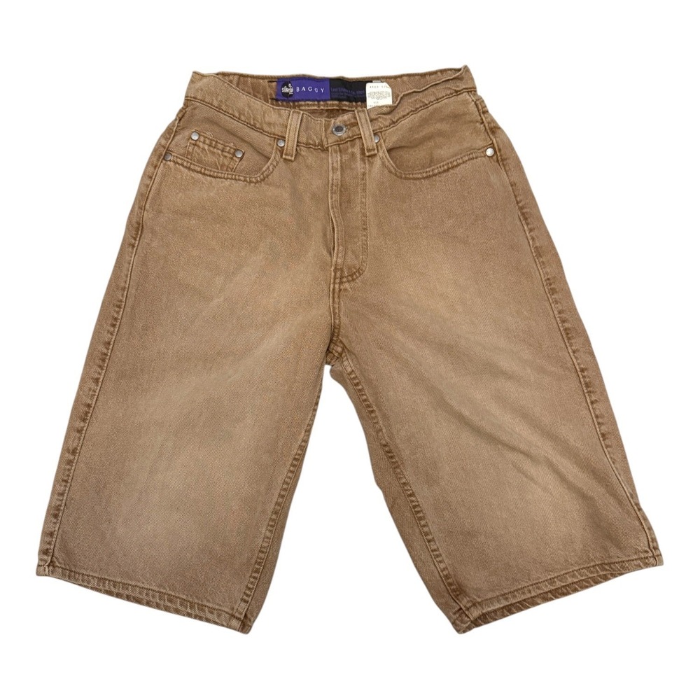 1993 Levis Silvertab Baggy Shorts Size 29 Loose Wide Leg Khaki Jorts 90s Y2K VTG